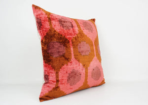 In the Groove Velvet Silk Pillow Cover