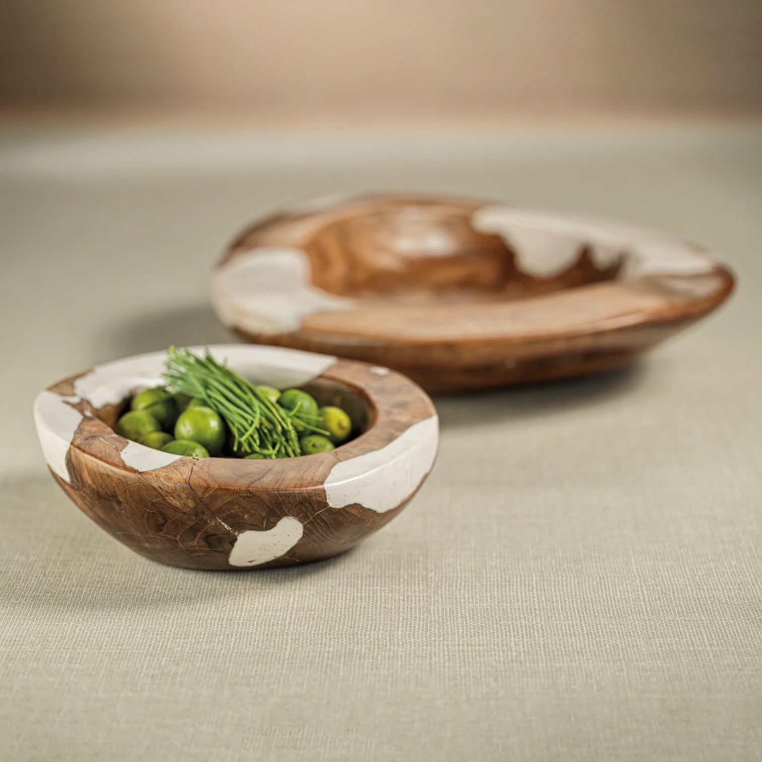 Lamala Natural Teakwood Bowl - Small