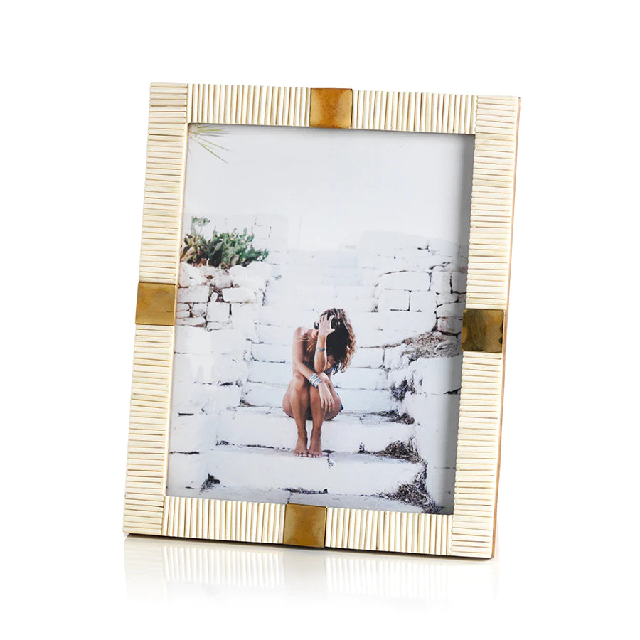 Maha Bone & Brass Frame